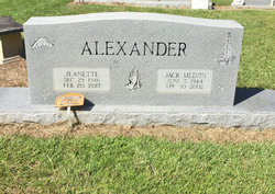 Jack Melvin Alexander 