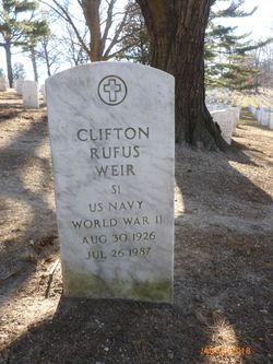 Clifton R Weir 