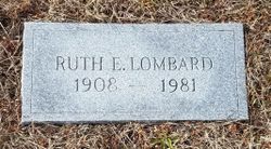 Ruth Elizabeth <I>Grace</I> Lombard 