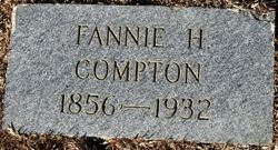 Francis Minerva “Fannie” <I>Hearn</I> Compton 
