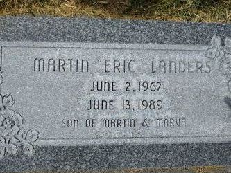 Martin Eric Landers 