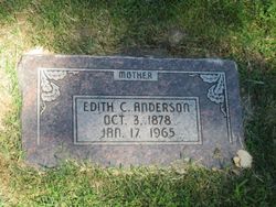 Edith <I>Christensen</I> Anderson 