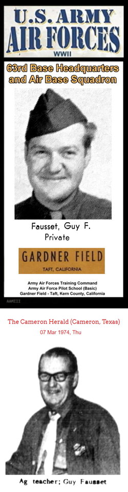 Guy F Fausset 