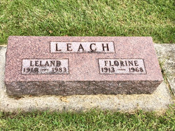 Florine Frances <I>Medlin</I> Leach 