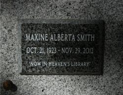 Maxine Alberta <I>Gatten</I> Smith 