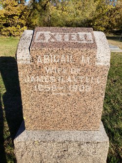 Abigail Mahala <I>Hill</I> Axtell 