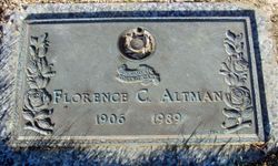 Florence Clara <I>Gable</I> Altman 