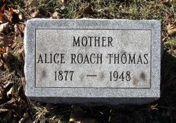 Cora Alice <I>Roach</I> Thomas 