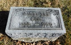 Mabel <I>Lee</I> Cox 