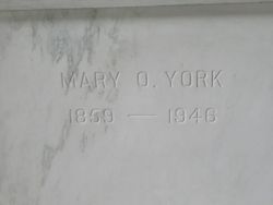 Mary Olive <I>Albright</I> York 