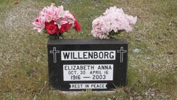 Elizabeth Anna <I>Kunz</I> Willenborg 
