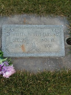 Shirley <I>Harris</I> Larsen 