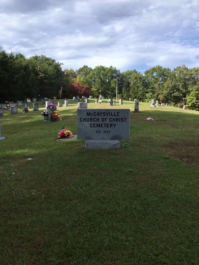 McCaysville Church of Christ Cemetery