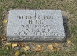 Frederick John Hill 