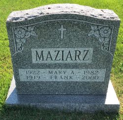 Mary Ann <I>Zabicki</I> Maziarz 