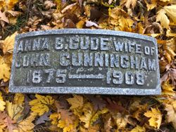 Anna B. <I>Gude</I> Cunningham 