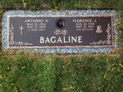 Florence Josephine <I>Metcalfe</I> Bagaline 