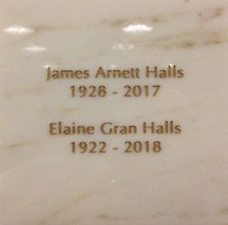Elaine Lenore <I>Gran</I> Halls 