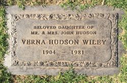 Verna <I>Hudson</I> Wiley 