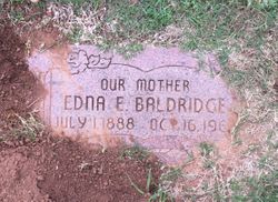 Edna E. <I>Spires</I> Baldridge 