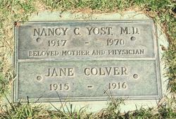 Dr Nancy G. <I>Colver</I> Yost 