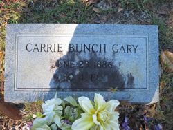 Carrie Lee <I>Davis</I> Bunch Gary 