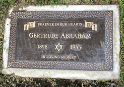 Gertrude <I>Dubb</I> Abraham 