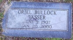 Oriel Louise <I>Bullock</I> Vasser 