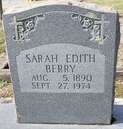 Sarah Edith Berry 