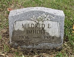 Mildred Elizabeth <I>Crumrine</I> Imhoff 