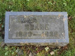 Emma Cornelia <I>Tice</I> Doane 