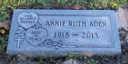 Annie Ruth Aden 