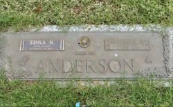 Edna <I>Reeves</I> Anderson 