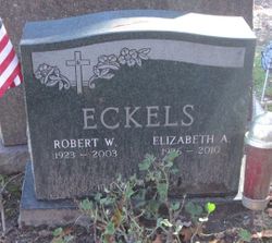 Elizabeth A. “Betty” <I>Kennedy</I> Eckels 