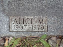 Alice M <I>Stolzman</I> Schmidt 