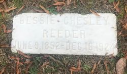 Bessie <I>Chesley</I> Reeder 