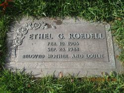 Ethel Gertrude <I>Parker</I> Roedell 