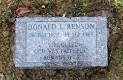 Donald L. Benson 