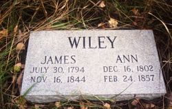 Ann <I>Wallace</I> Wiley 