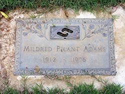 Mildred <I>Pilant</I> Adams 