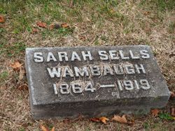 Sarah <I>Sells</I> Wambaugh 