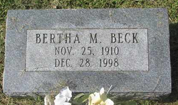 Bertha Marie <I>Prawitz</I> Beck 