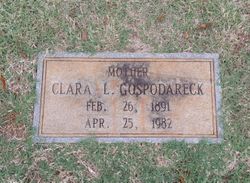 Clara Louise <I>Horlander</I> Gospodareck 