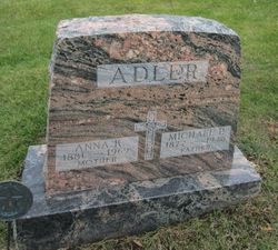 Anna K. <I>Schulenburg</I> Adler 
