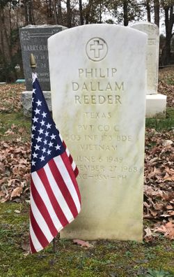 PFC Philip Dallam Reeder 