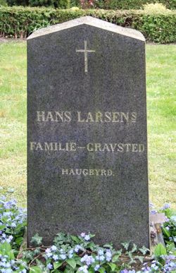 Franciska Ludovica Hansine <I>Olsen</I> Larsen 