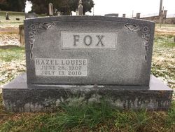 Hazel Louise <I>Wooton</I> Fox 