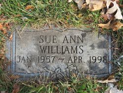 Sue Ann <I>Benesh</I> Williams 