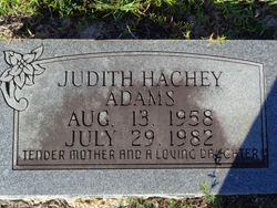 Judith Bernadette <I>Hachey</I> Adams 