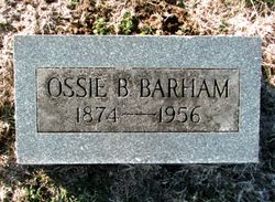 Ossa Rebecca “Ossie” <I>Bledsoe</I> Barham 